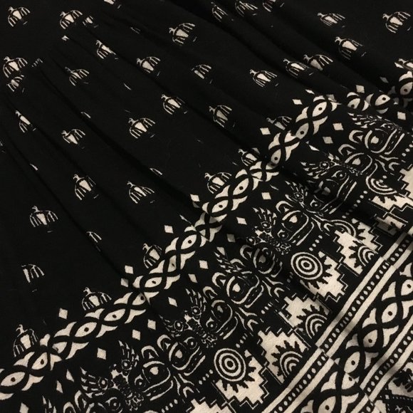 MINKPINK Native Nights Thunderbird Babydoll Rayon Dress - Picture 12 of 16